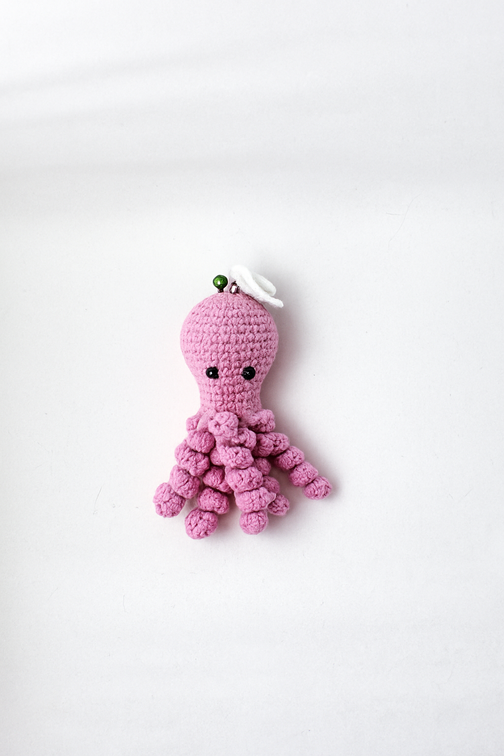 Crochet Octopus Keychain