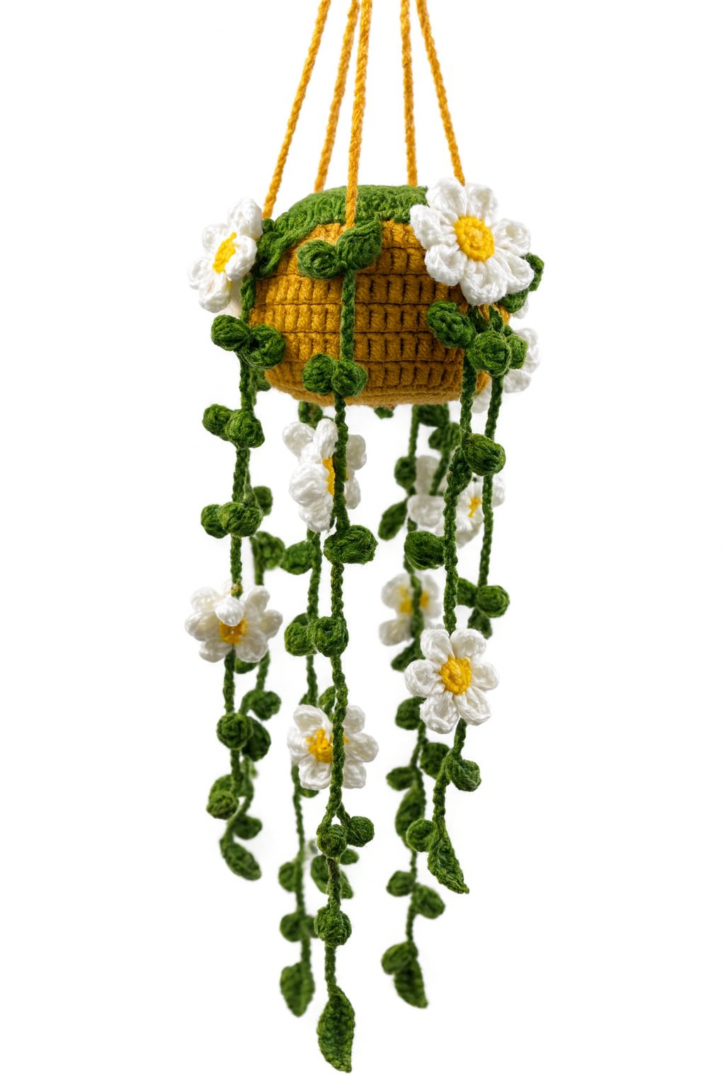 Crochet Hanging Planter