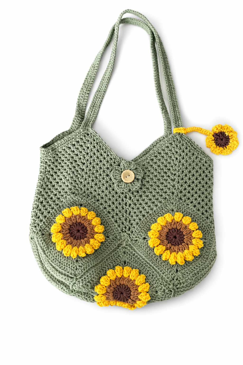 Crochet Sunflower Meadow Bag