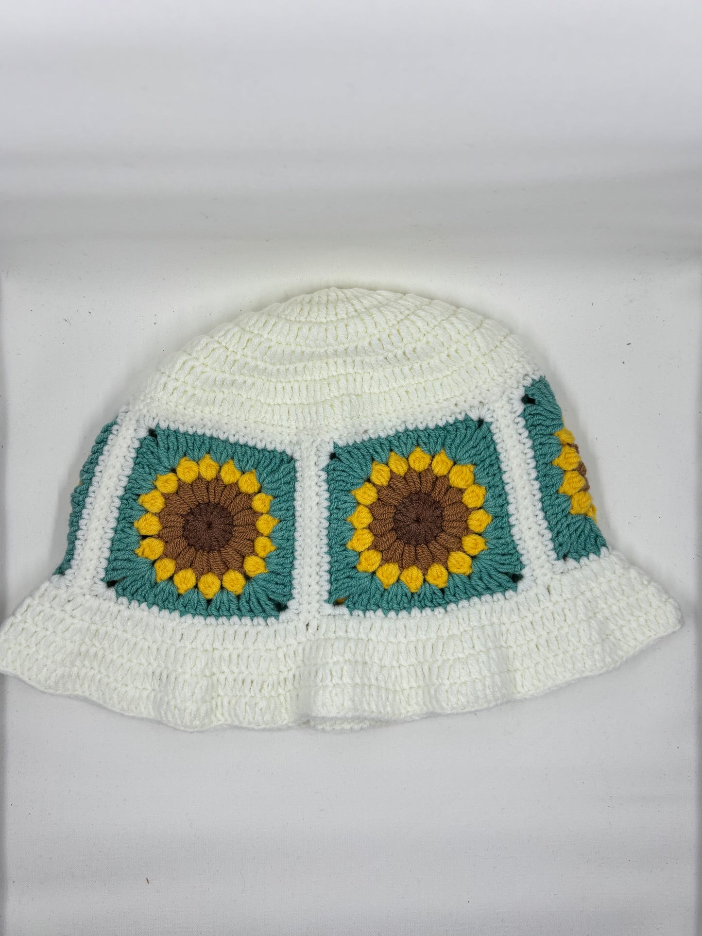 Crochet Sunflower Hat