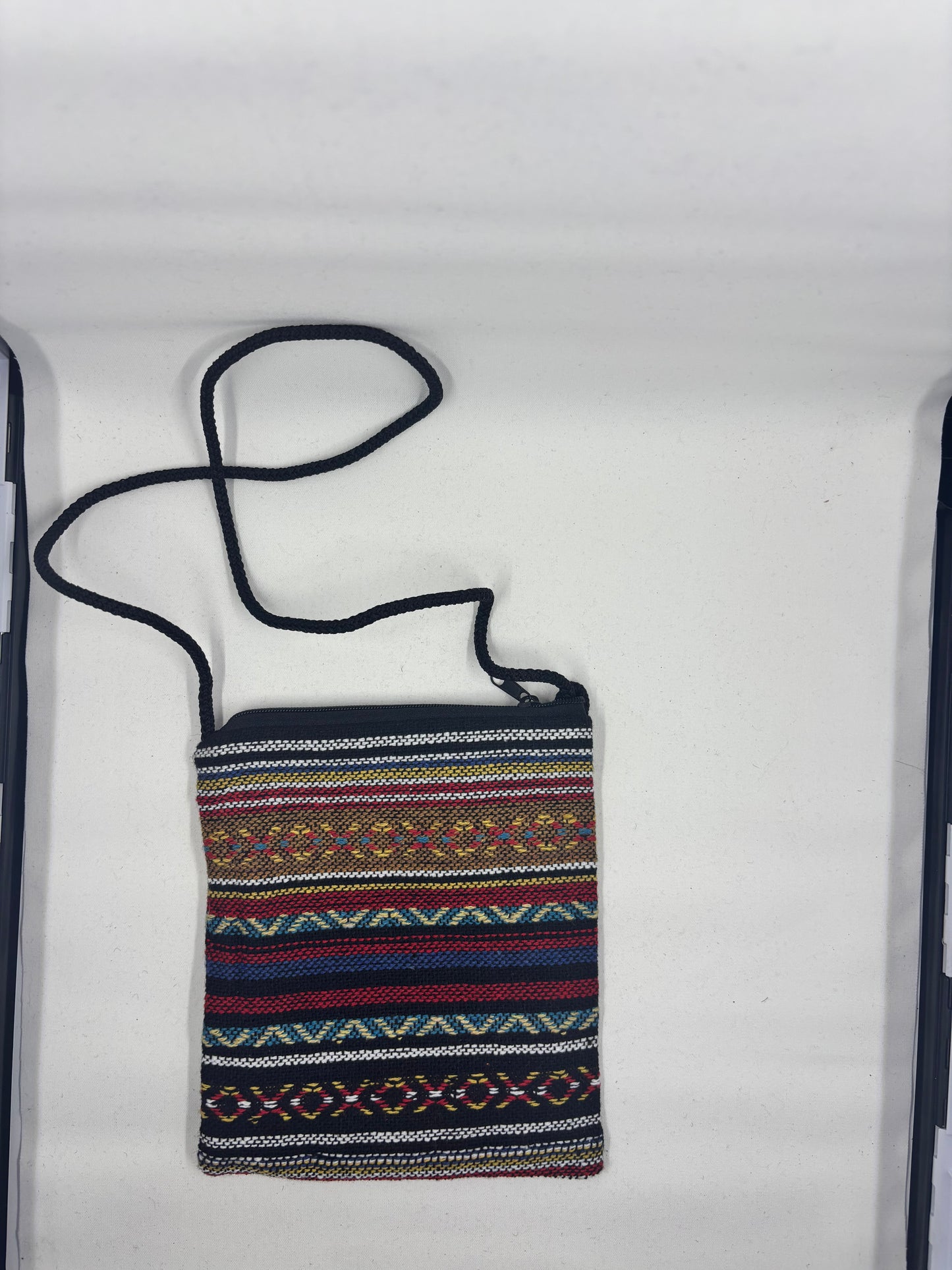 Handwoven Boho Mini Crossbody Pouch