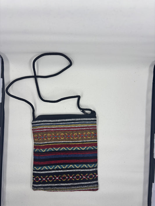 Handwoven Boho Mini Crossbody Pouch