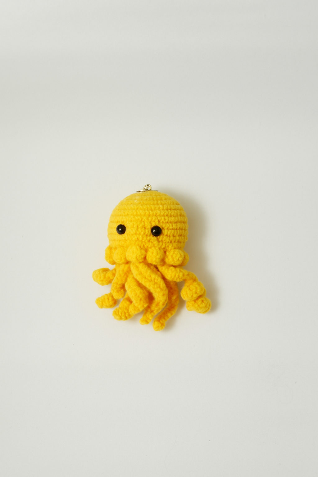 Crochet Jellyfish Keychain