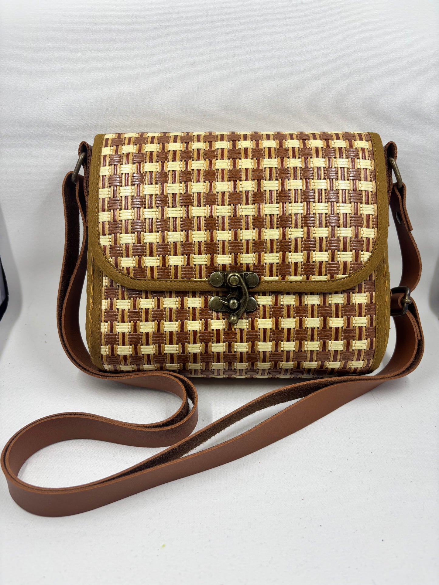 Bamboo Crossbody Bag