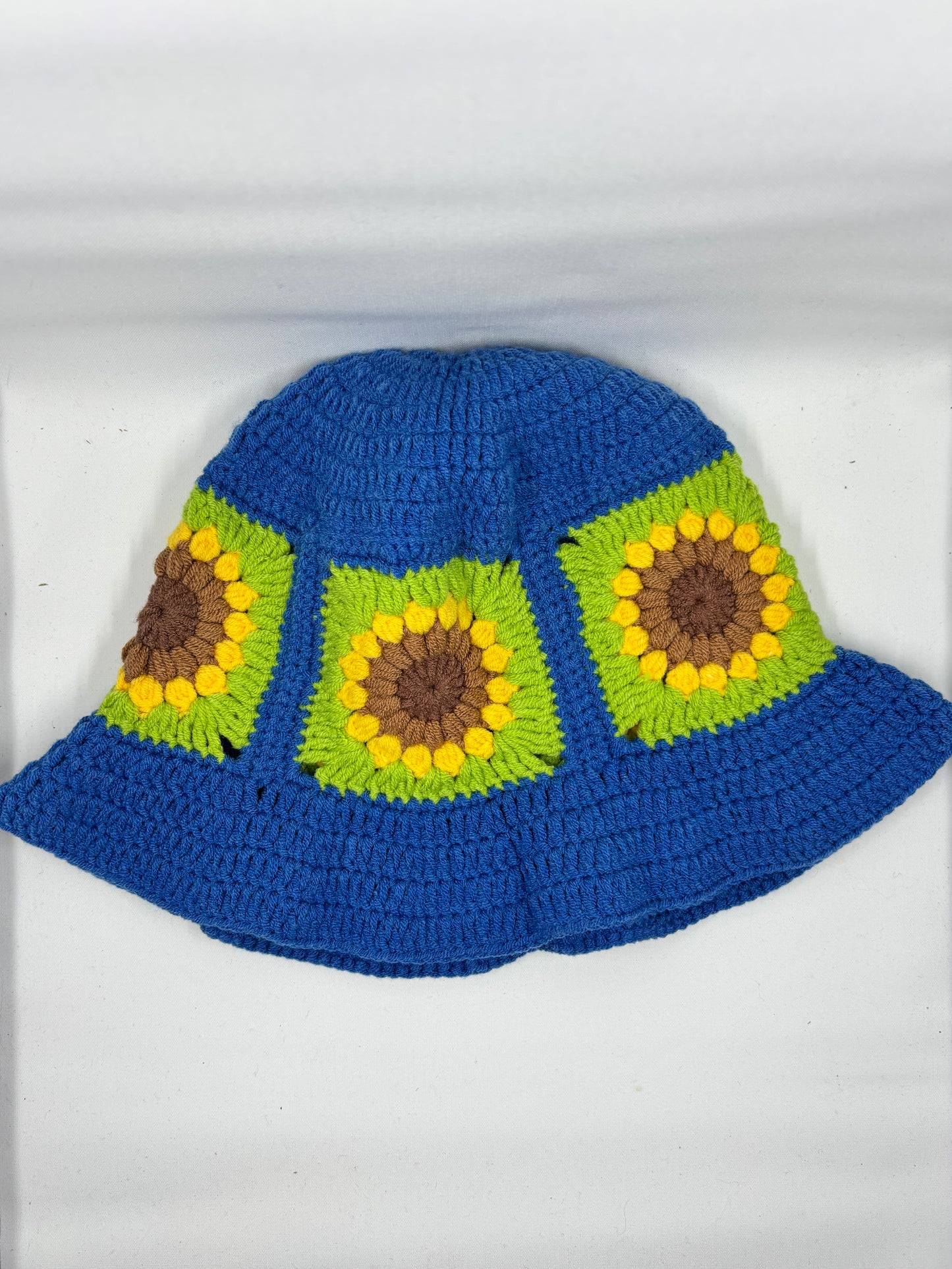Crochet Sunflower Hat