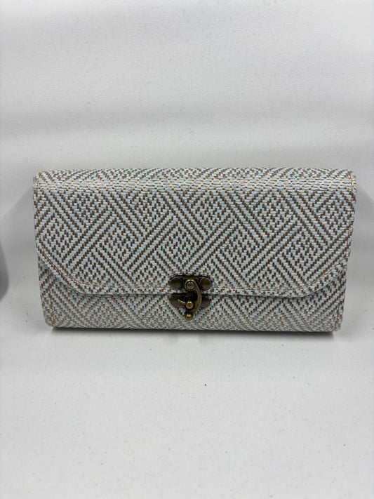 Bamboo Woven Clutch Purse