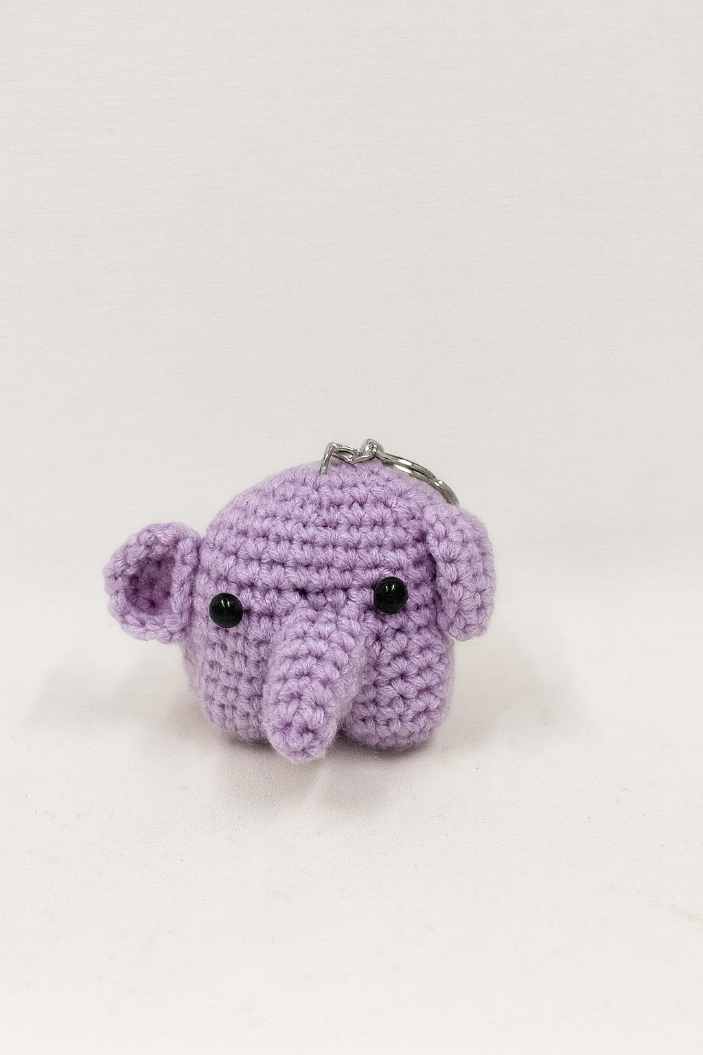 Crochet Elephant Keychain