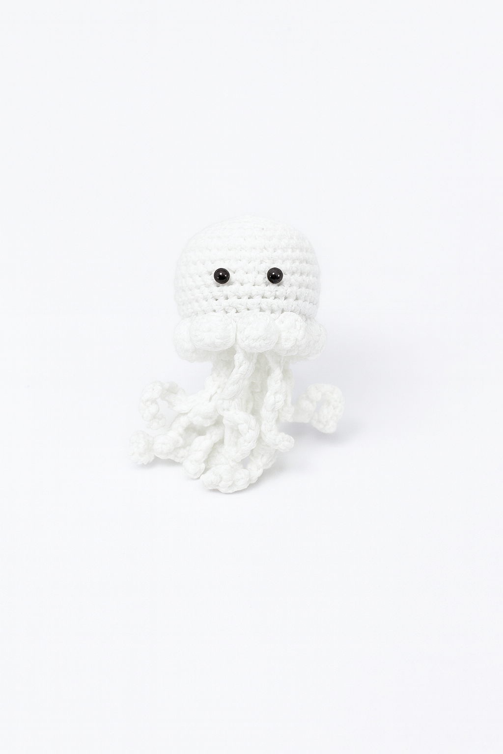 Crochet Jellyfish Keychain