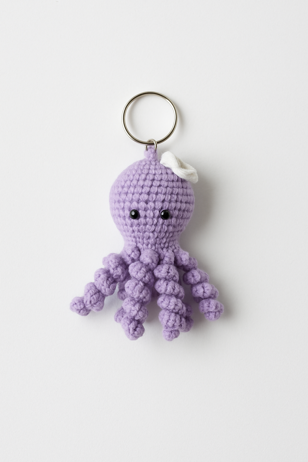 Crochet Octopus Keychain