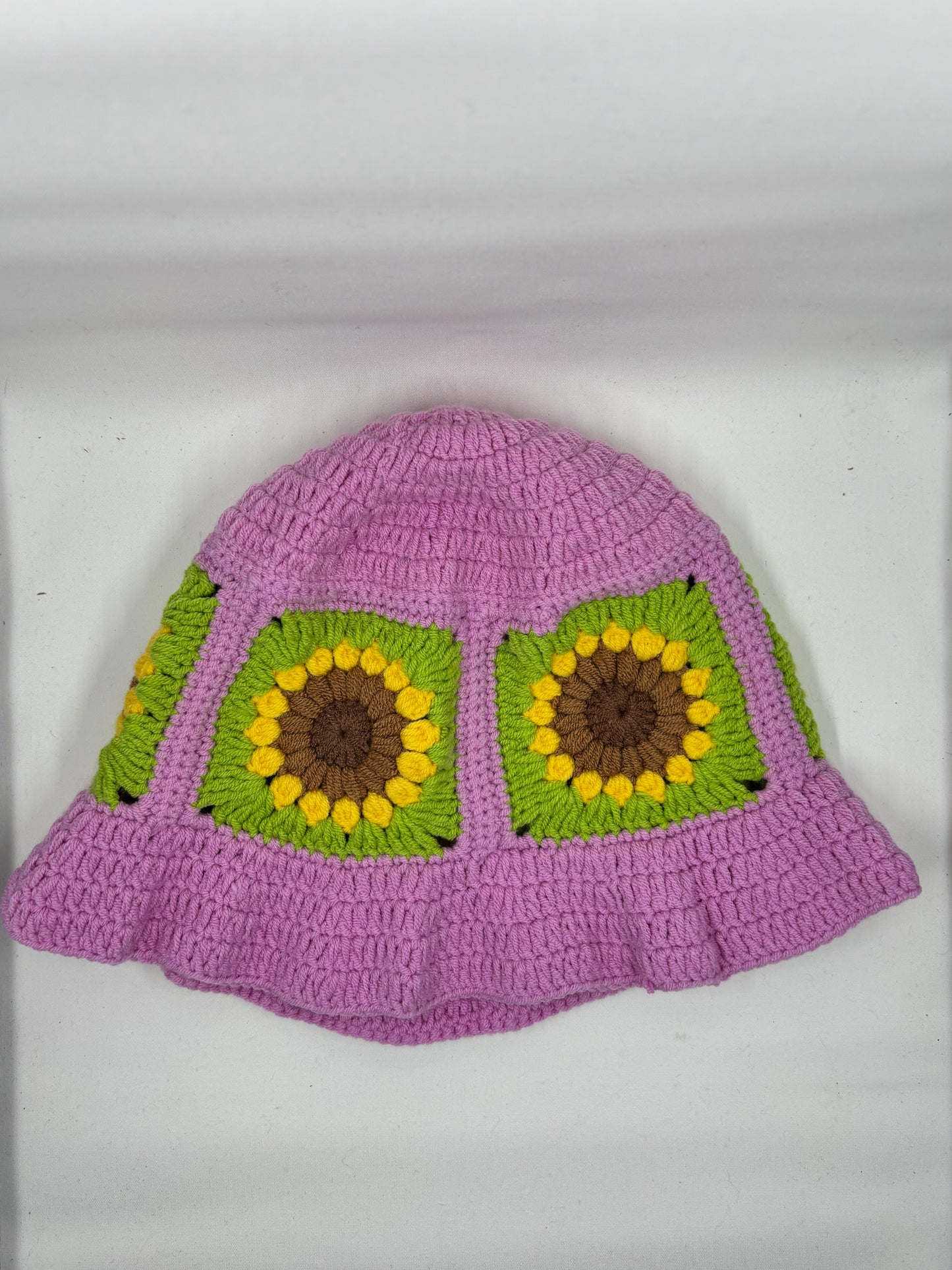 Crochet Sunflower Hat