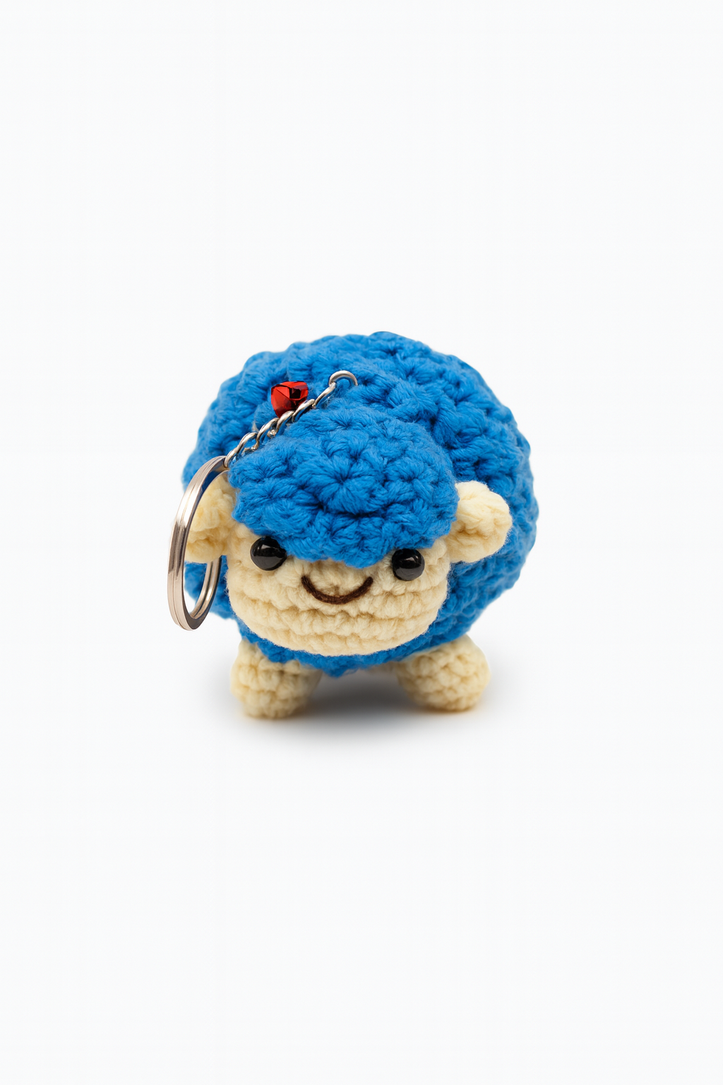 Crochet Sheep Keychain