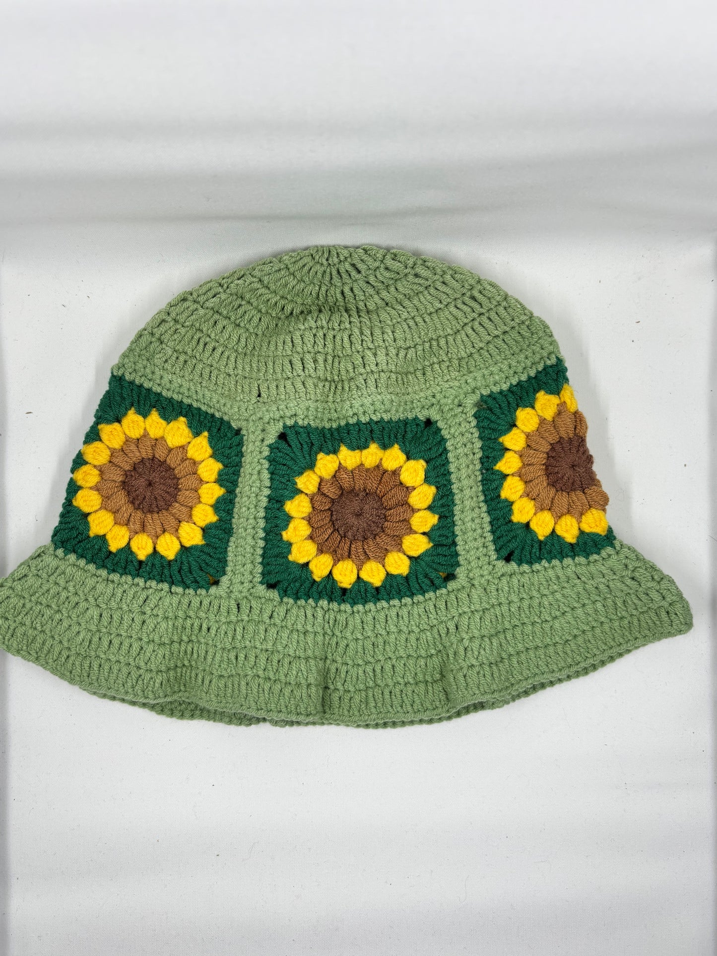 Crochet Sunflower Hat
