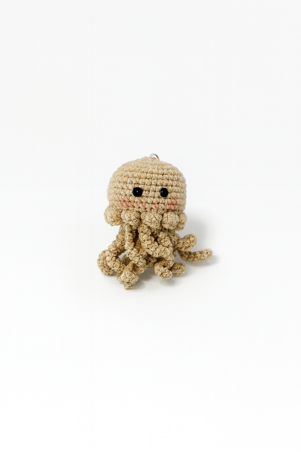 Crochet Jellyfish Keychain