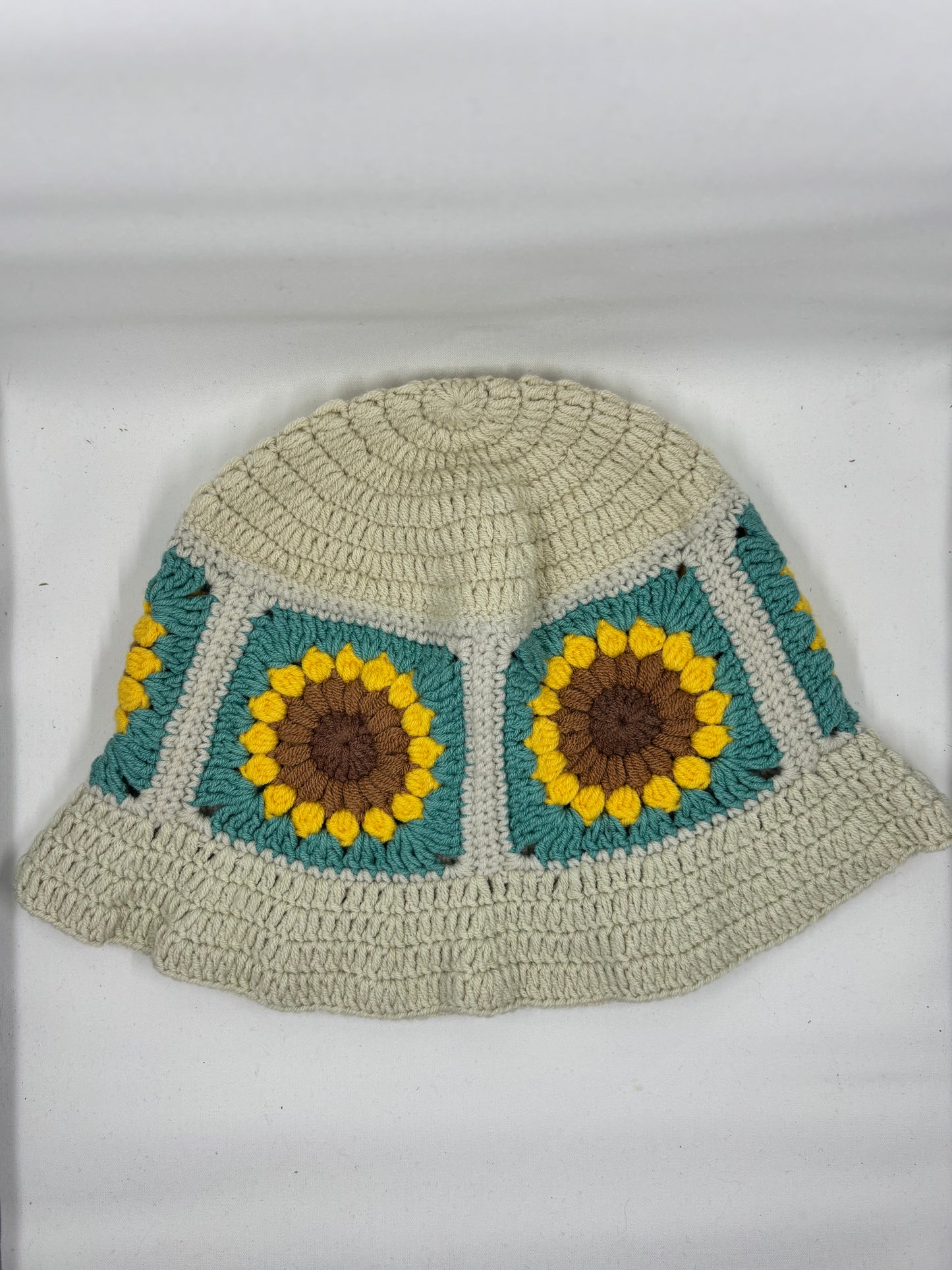 Crochet Sunflower Hat