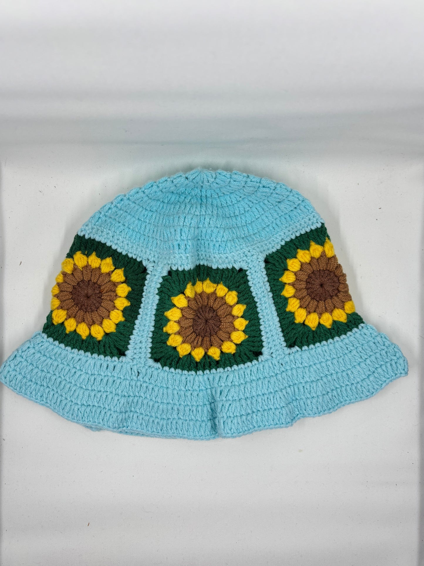 Crochet Sunflower Hat