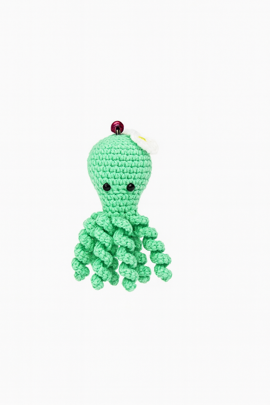 Crochet Octopus Keychain
