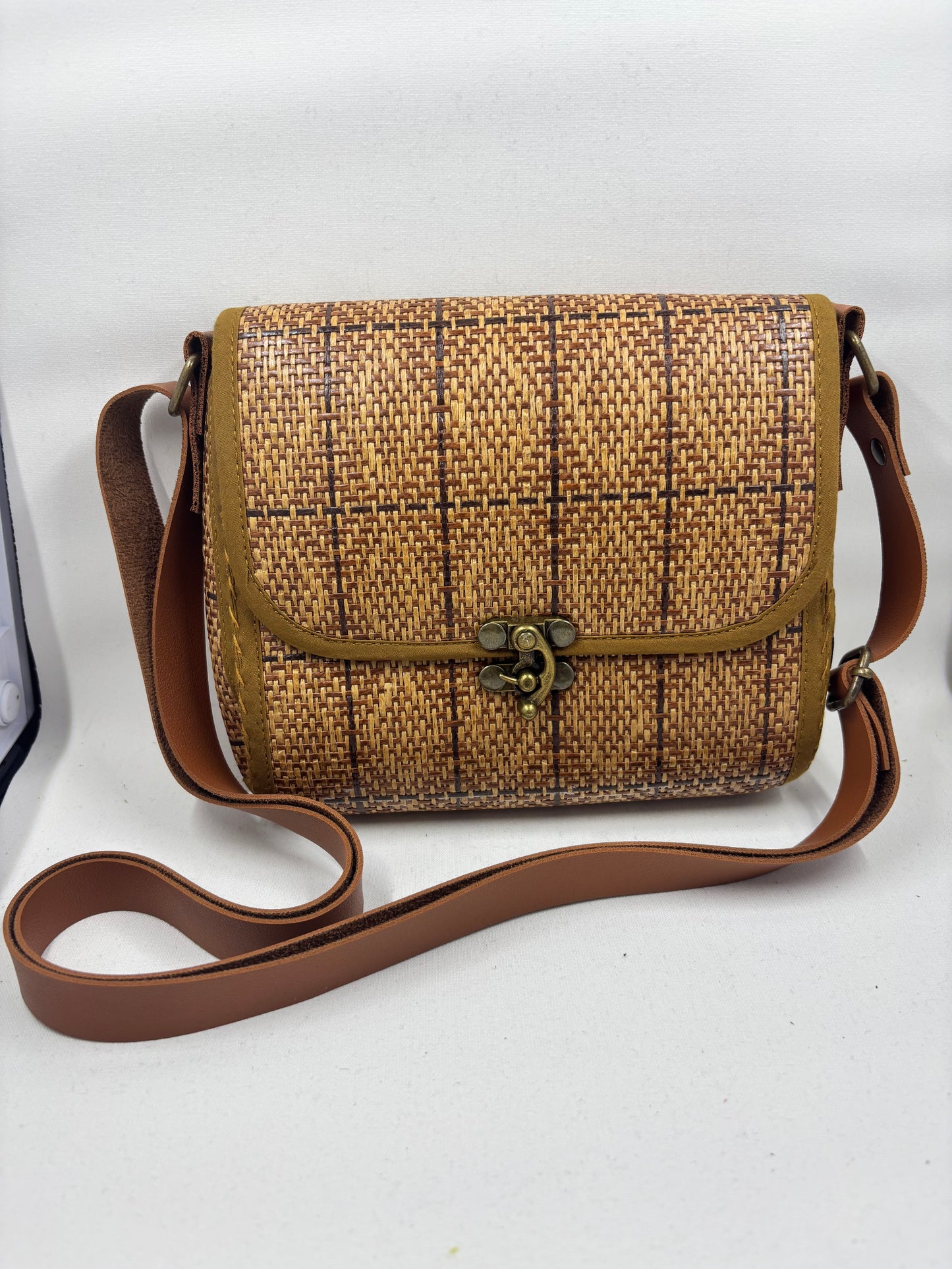 Bamboo Crossbody Bag