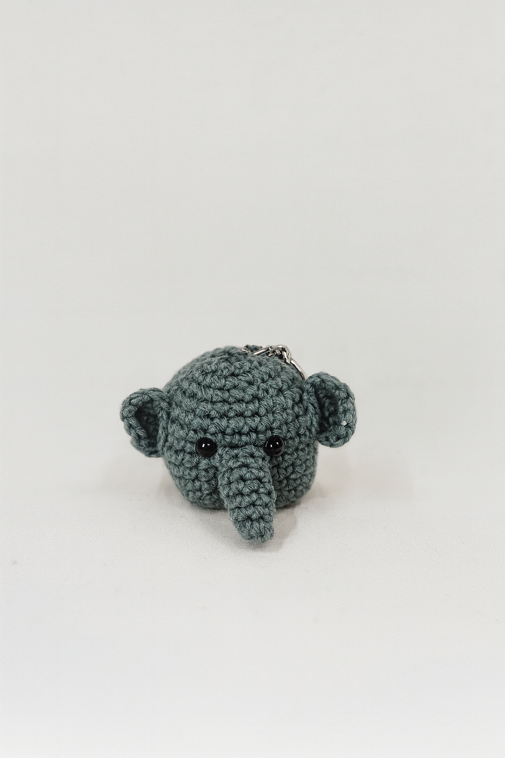 Crochet Elephant Keychain