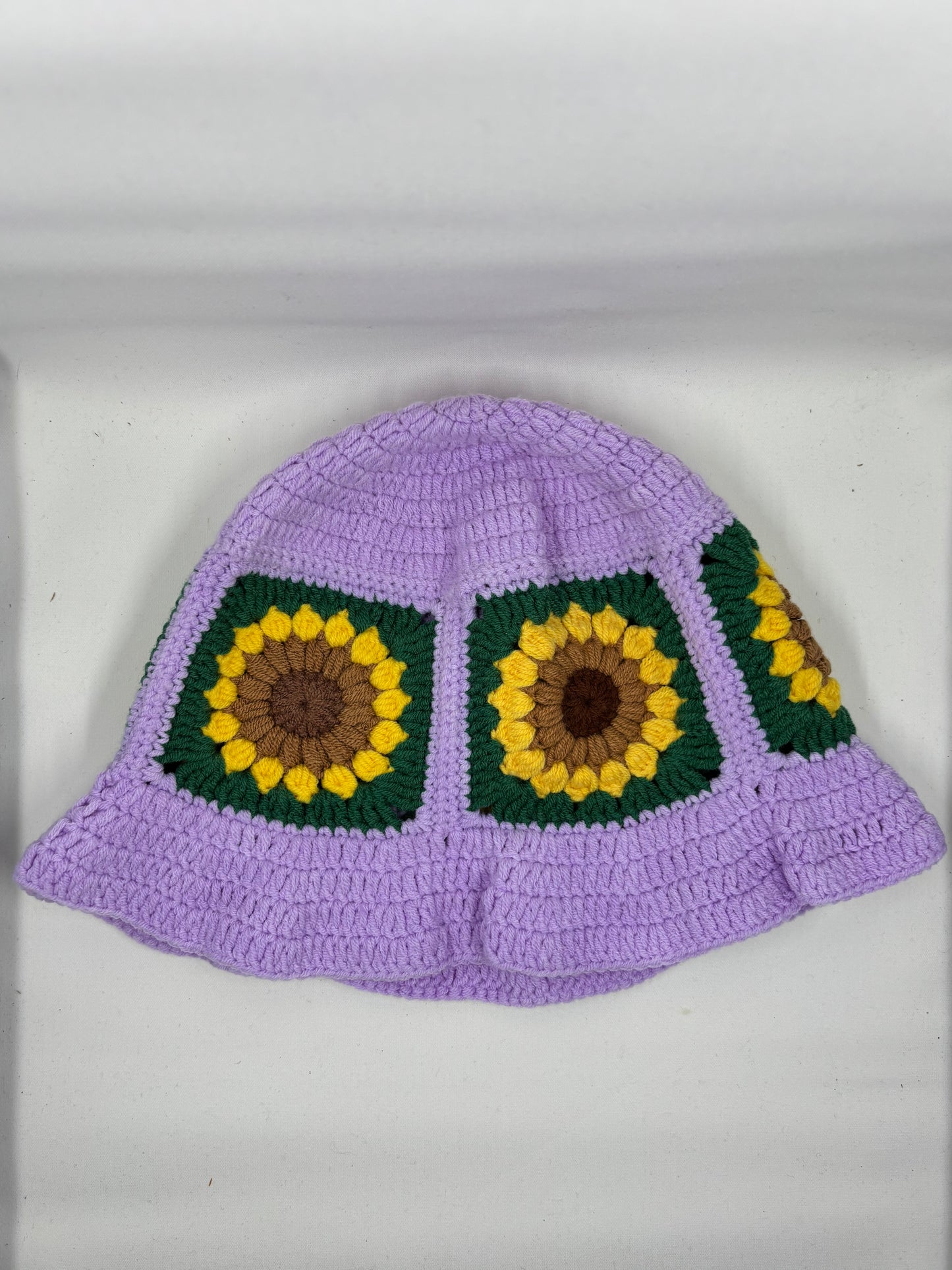 Crochet Sunflower Hat