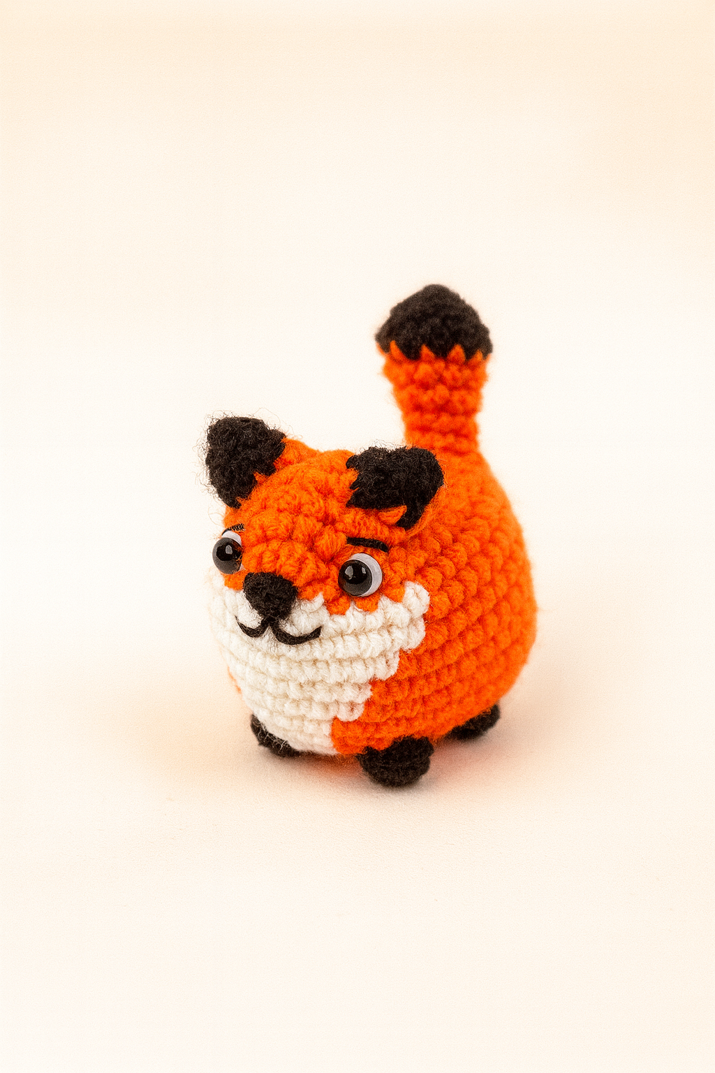 Crochet Fox Keychain