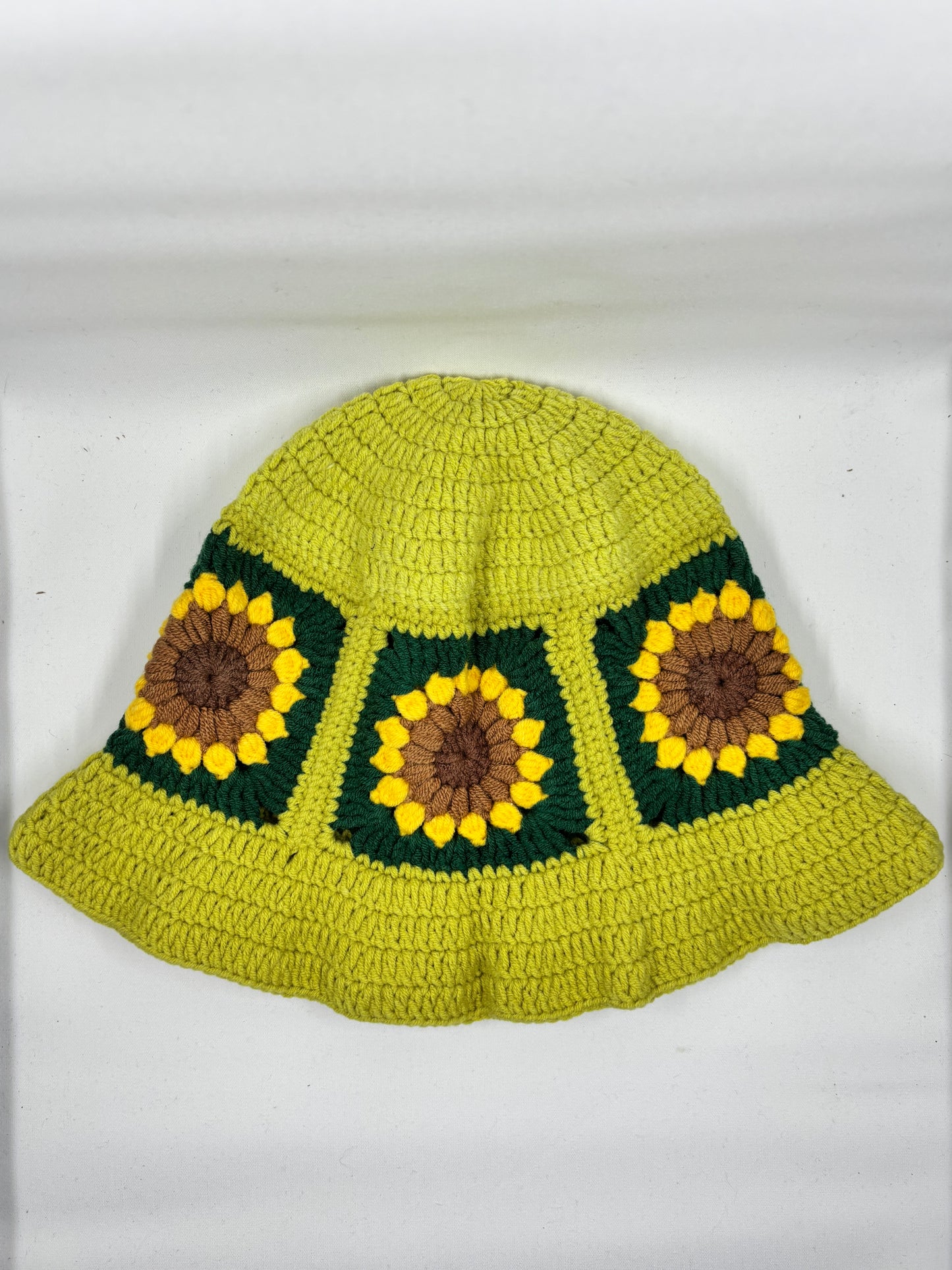 Crochet Sunflower Hat