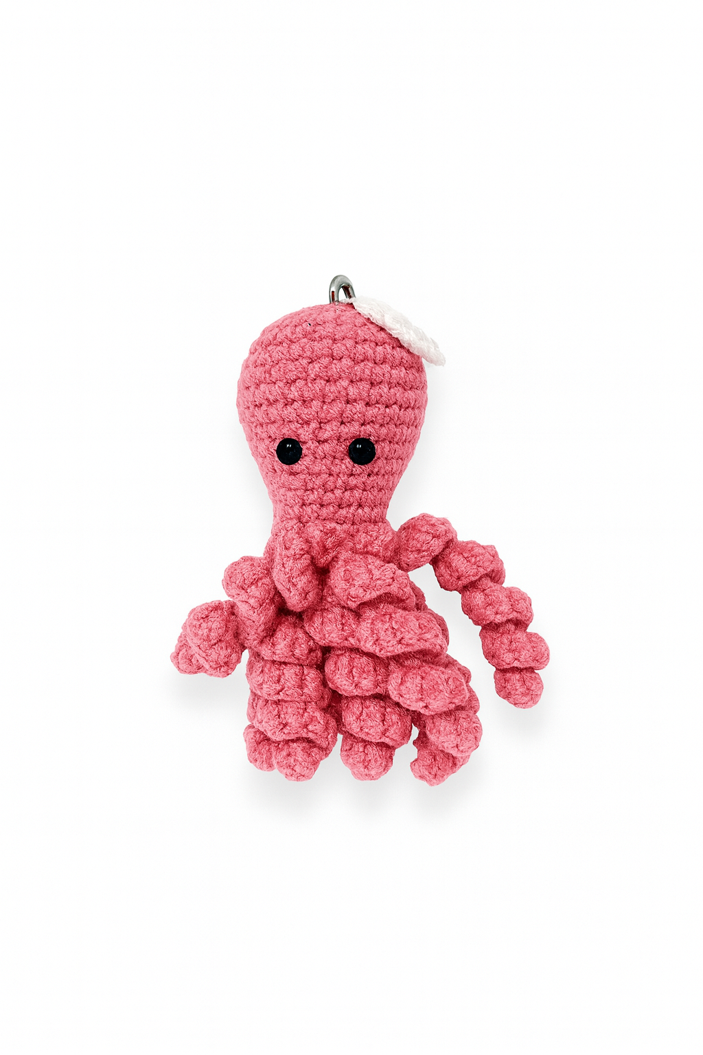 Crochet Octopus Keychain