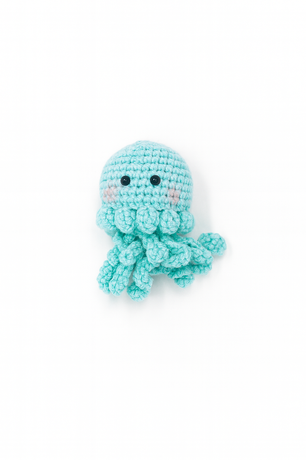 Crochet Jellyfish Keychain