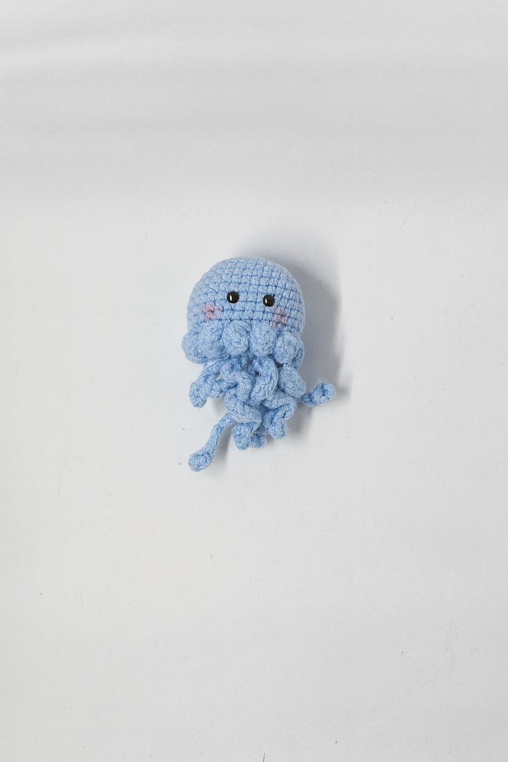 Crochet Jellyfish Keychain