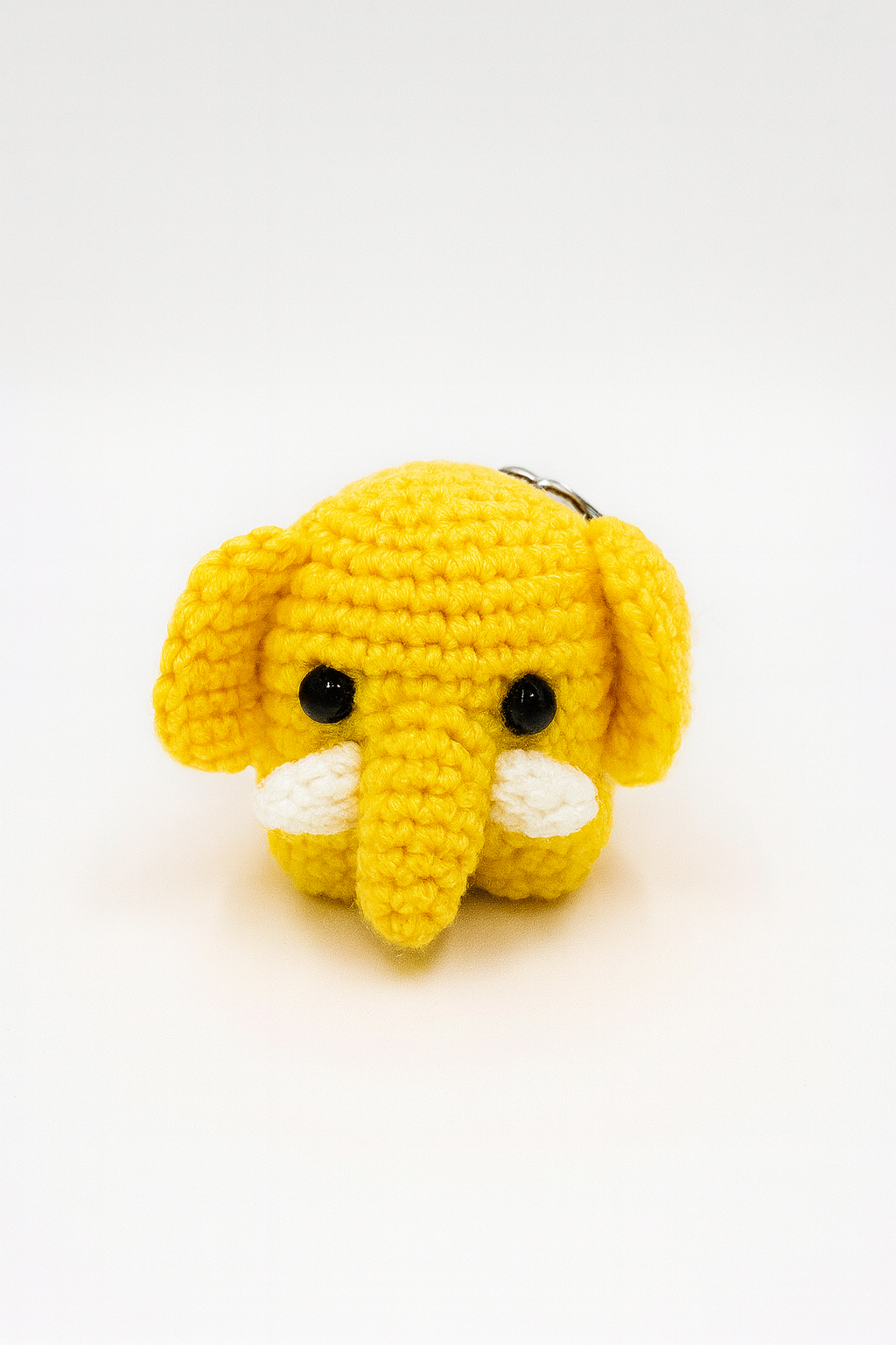 Crochet Elephant Keychain