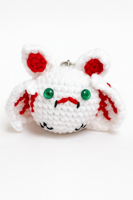 Crochet Bat Keychain