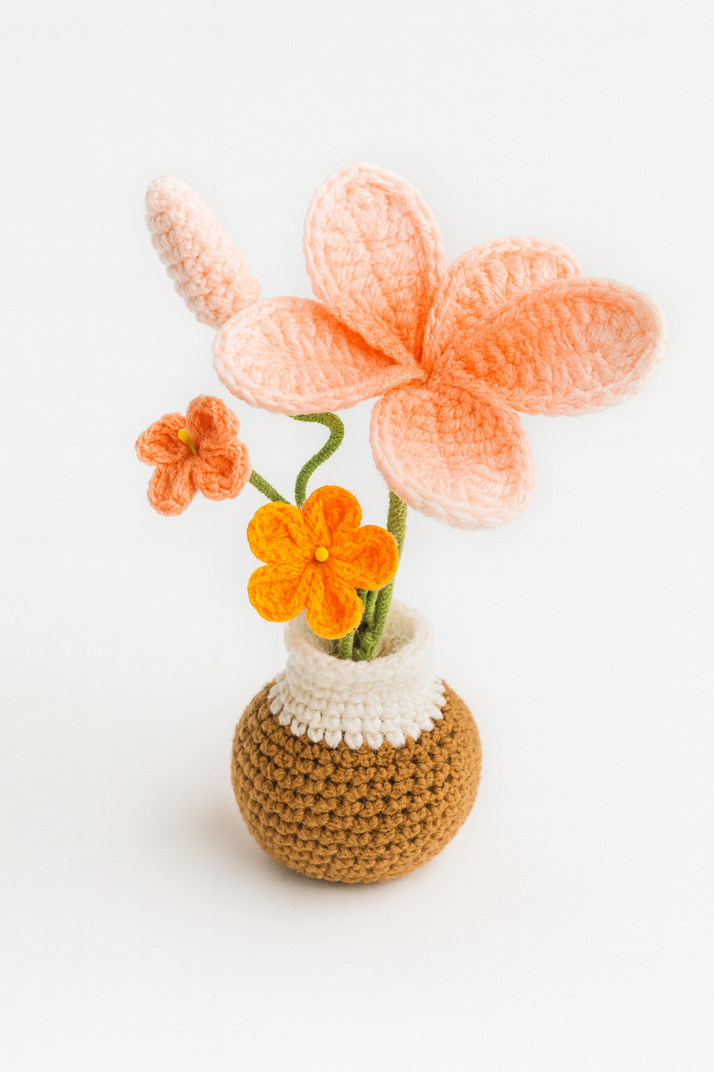Orange Multi Flower Arrangement in Vase