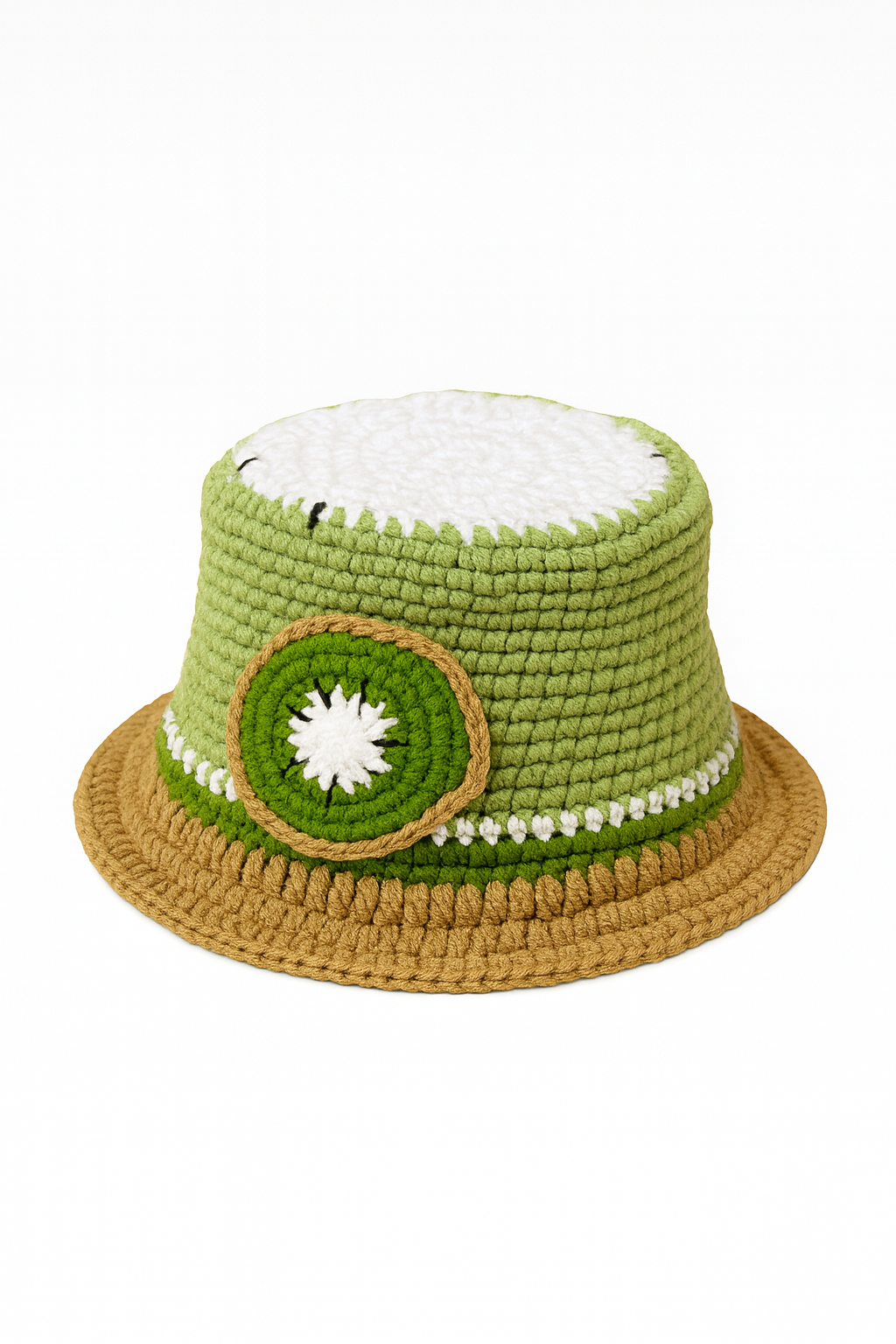 Crochet Kiwi Hat